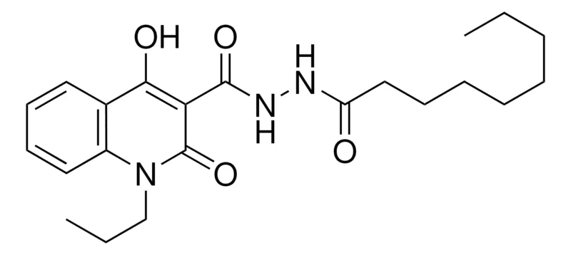 Sigma-Aldrich 4-HO-2-OXO-1-PR-1,2-DIHYDRO-QUINOLINE-3-CARBOXYLIC ACID N'-NONANOYL-HYDRAZIDE,AldrichCPR