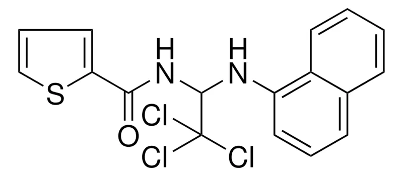 Sigma-Aldrich THIOPHENE-2-CARBOXYLIC ACID (2,2,2-TRICHLORO-1-(NAPHTHALEN-1-YLAMINO)-ET)-AMIDE,AldrichCPR