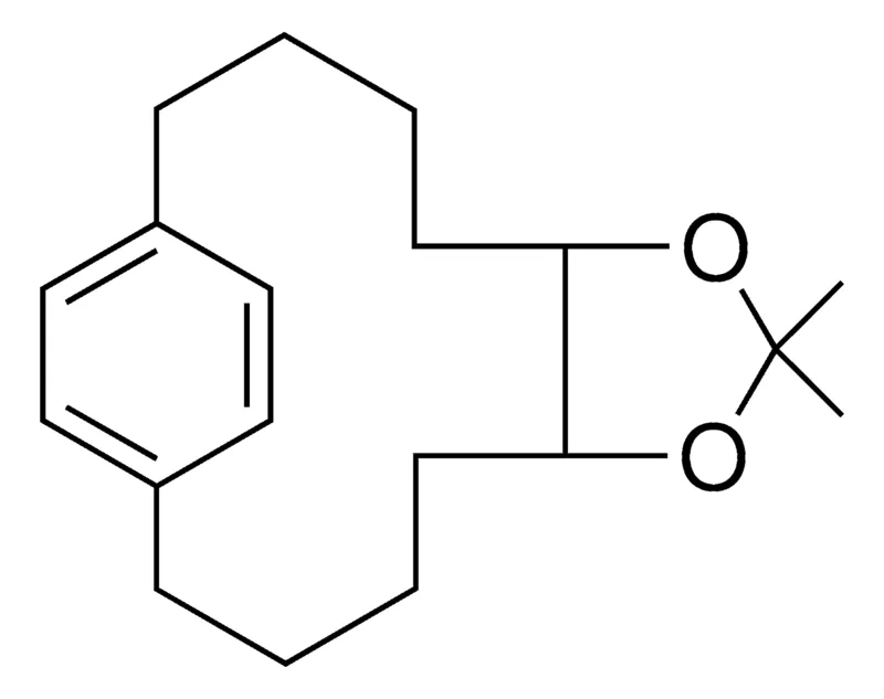 Sigma-Aldrich 8,8-DIMETHYL-7,9-DIOXA-TRICYCLO(13.2.2.0(6,10))NONADECA-1(18),15(19),16-TRIENE,AldrichCPR