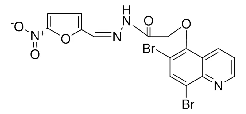 Sigma-Aldrich 2-(DIBROMO-QUINOLIN-5-YLOXY)-ACETIC ACID (5-NITRO-FURAN-2-YLMETHYLENE)-HYDRAZIDE,AldrichCPR
