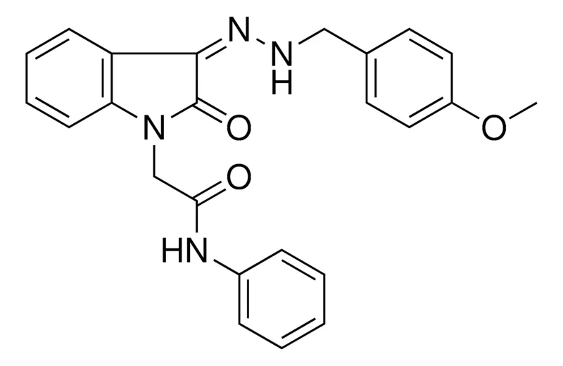 Sigma-Aldrich 2-(3-((4-MEO-BENZYL)-HYDRAZONO)-2-OXO-2,3-DIHYDRO-INDOL-1-YL)-N-PHENYL-ACETAMIDE,AldrichCPR