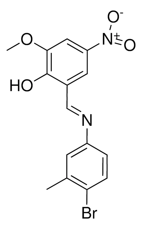 Sigma-Aldrich 2-(4-BROMO-3-METHYLPHENYLIMINOMETHYL)-6-METHOXY-4-NITROPHENOL,AldrichCPR