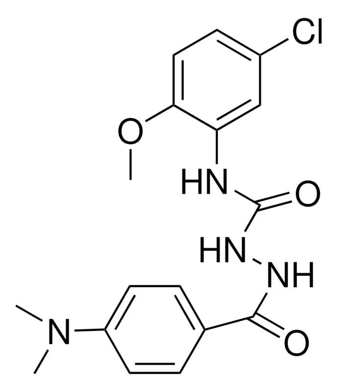 Sigma-Aldrich 4-(5-CHLORO-2-METHOXYPHENYL)-1-(4-(DIMETHYLAMINO)BENZOYL)SEMICARBAZIDE,AldrichCPR