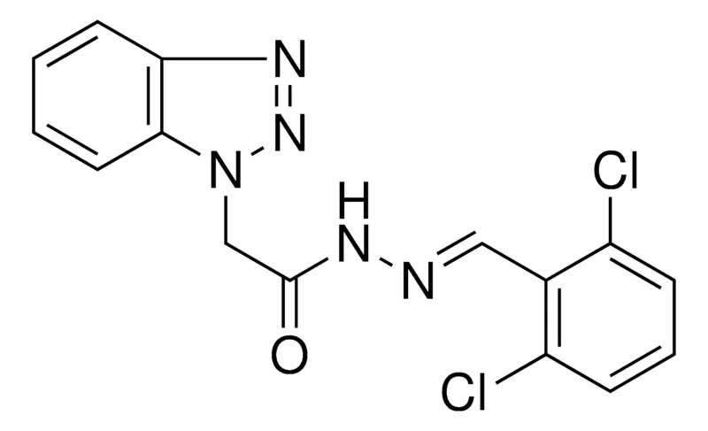 Sigma-Aldrich 2-BENZOTRIAZOL-1-YL-ACETIC ACID (2,6-DICHLORO-BENZYLIDENE)-HYDRAZIDE,AldrichCPR