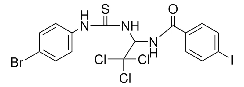 Sigma-Aldrich N-(1-(3-(4-BROMO-PHENYL)-THIOUREIDO)-2,2,2-TRICHLORO-ETHYL)-4-IODO-BENZAMIDE,AldrichCPR