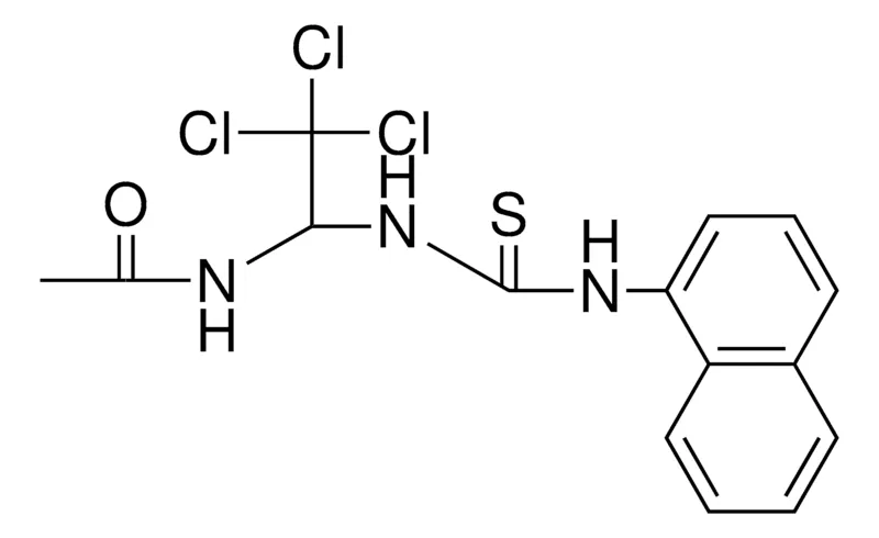 Sigma-Aldrich N-(2,2,2-TRICHLORO-1-(3-NAPHTHALEN-1-YL-THIOUREIDO)-ETHYL)-ACETAMIDE,AldrichCPR