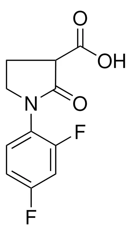 Sigma-Aldrich 1-(2,4-DIFLUOROPHENYL)-2-OXO-3-PYRROLIDINECARBOXYLIC ACID,AldrichCPR