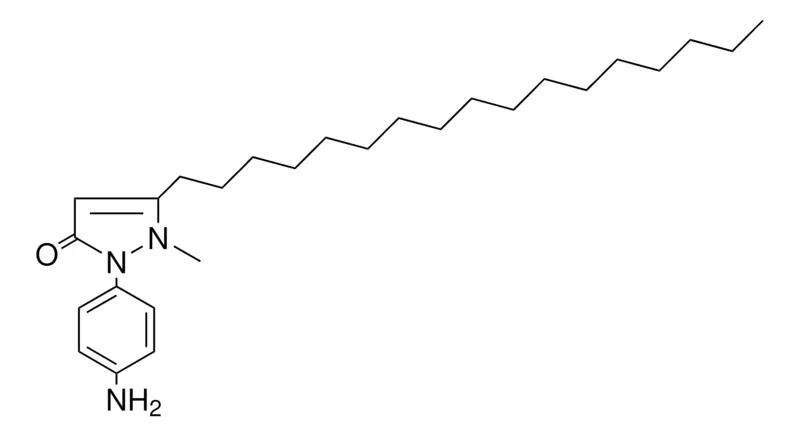 Sigma-Aldrich 1-(4-AMINOPHENYL)-3-HEPTADECYL-2-METHYL-3-PYRAZOLIN-5-ONE，AldrichCPR