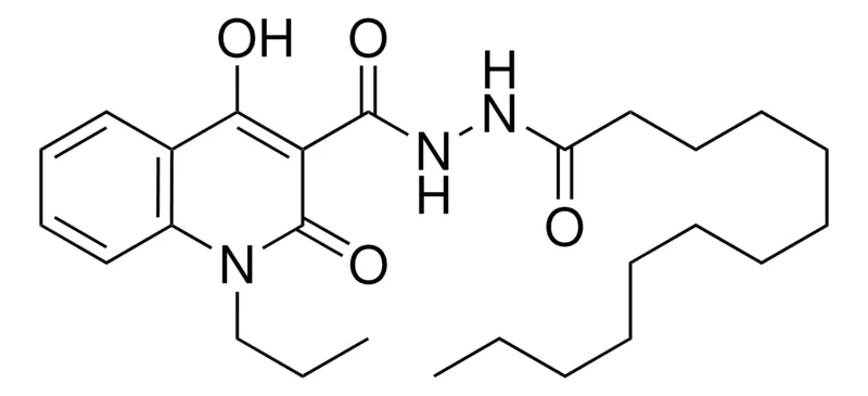 Sigma-Aldrich 4-HO-2-OXO-1-PR-1,2-DIHYDRO-QUINOLINE-3-CARBOXYLIC ACID N'-TRIDECANOYL-HYDRAZIDE,AldrichCPR