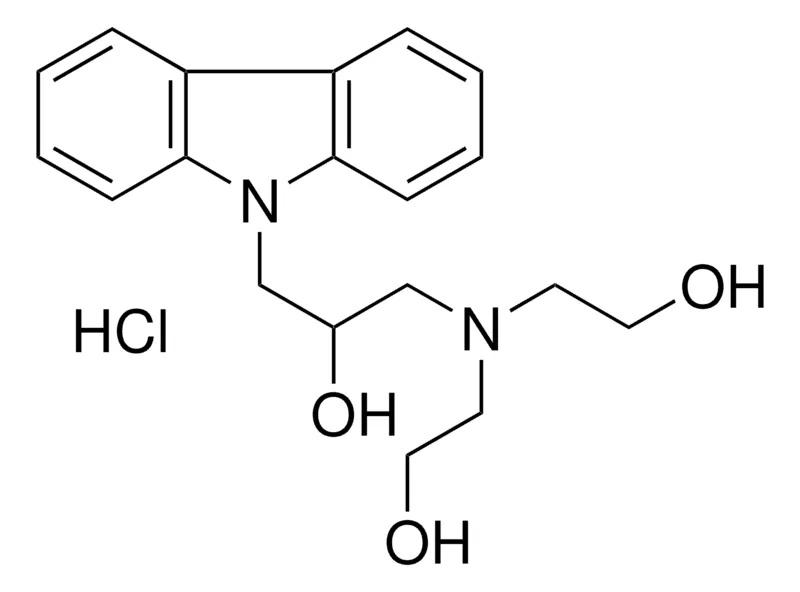 Sigma-Aldrich 1-(BIS-(2-HYDROXY-ETHYL)-AMINO)-3-CARBAZOL-9-YL-PROPAN-2-OL, HYDROCHLORIDE,AldrichCPR