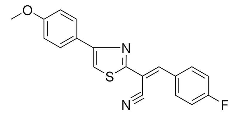 Sigma-Aldrich 3-(4-FLUORO-PHENYL)-2-(4-(4-METHOXY-PHENYL)-THIAZOL-2-YL)-ACRYLONITRILE，AldrichCPR