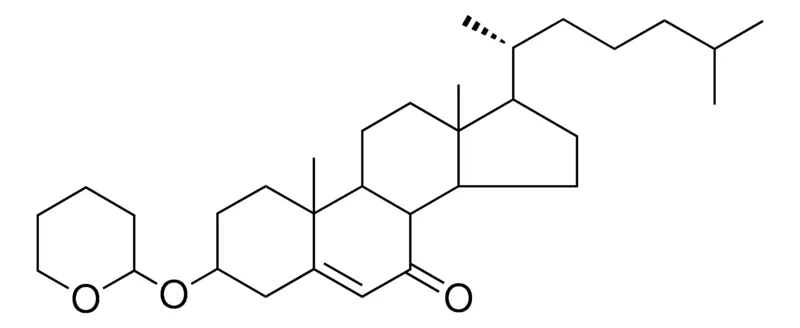 Sigma-Aldrich 7-OXOCHOLEST-5-EN-3-BETA-YL TETRAHYDROPYRAN-2'-YL ETHER,AldrichCPR