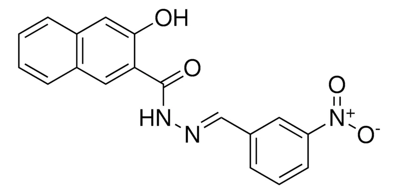 Sigma-Aldrich 3-HYDROXY-NAPHTHALENE-2-CARBOXYLIC ACID (3-NITRO-BENZYLIDENE)-HYDRAZIDE,AldrichCPR