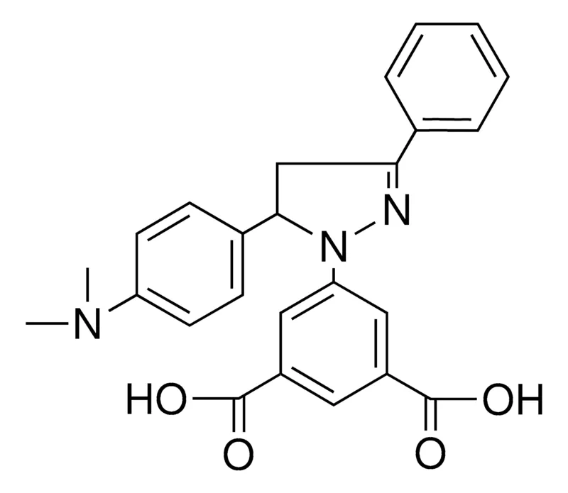 Sigma-Aldrich 5-(5-(4-DIMETHYLAMINO-PH)-3-PHENYL-4,5-DIHYDRO-PYRAZOL-1-YL)-ISOPHTHALIC ACID,AldrichCPR