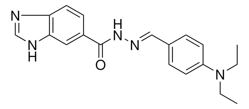 Sigma-Aldrich N'-(4-(DIETHYLAMINO)BENZYLIDENE)-1H-BENZIMIDAZOLE-6-CARBOHYDRAZIDE,AldrichCPR