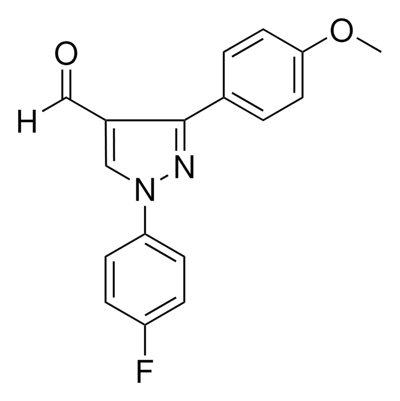 Sigma-Aldrich 1-(4-FLUOROPHENYL)-3-(4-METHOXYPHENYL)-1H-PYRAZOLE-4-CARBALDEHYDE,AldrichCPR