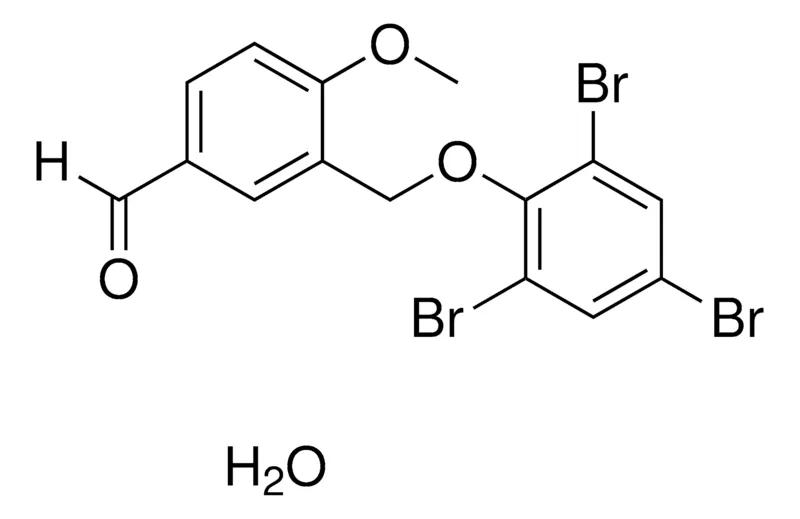Sigma-Aldrich 4-METHOXY-3-(2,4,6-TRIBROMO-PHENOXYMETHYL)-BENZALDEHYDE, HYDRATE,AldrichCPR