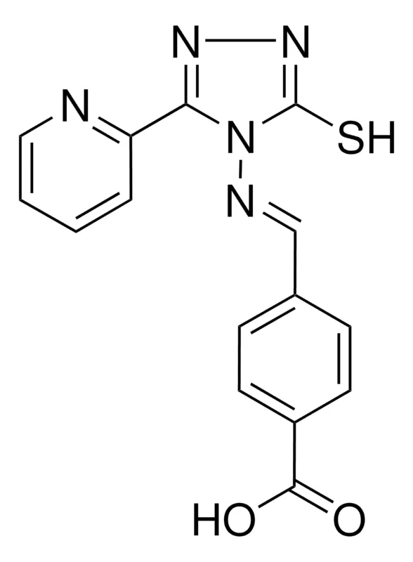 Sigma-Aldrich 4-(((3-MERCAPTO-5-(2-PYRIDINYL)-4H-1,2,4-TRIAZOL-4-YL)IMINO)METHYL)BENZOIC ACID,AldrichCPR