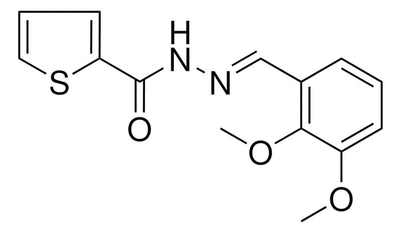 Sigma-Aldrich THIOPHENE-2-CARBOXYLIC ACID (2,3-DIMETHOXY-BENZYLIDENE)-HYDRAZIDE，AldrichCPR