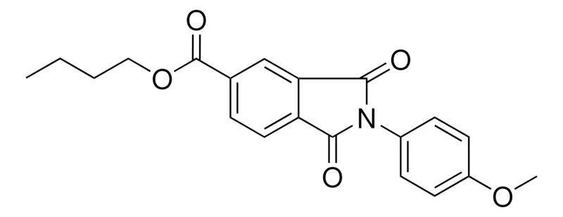 Sigma-Aldrich 2-(4-MEO-PH)-1,3-DIOXO-2,3-DIHYDRO-1H-ISOINDOLE-5-CARBOXYLIC ACID BUTYL ESTER,AldrichCPR