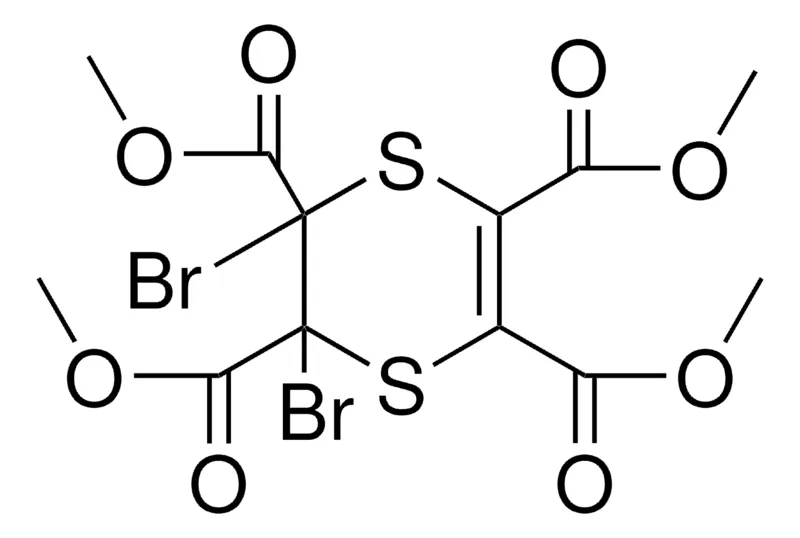 Sigma-Aldrich 2,3-DIBROMO-2,3-2H-(1,4)DITHIINE-2,3,5,6-TETRACARBOXYLIC ACID TETRAMETHYL ESTER,AldrichCPR