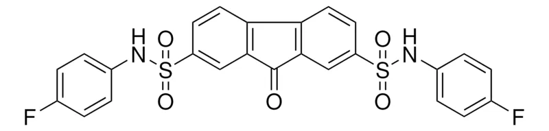Sigma-Aldrich N(2),N(7)-BIS(4-FLUOROPHENYL)-9-OXO-9H-FLUORENE-2,7-DISULFONAMIDE,AldrichCPR