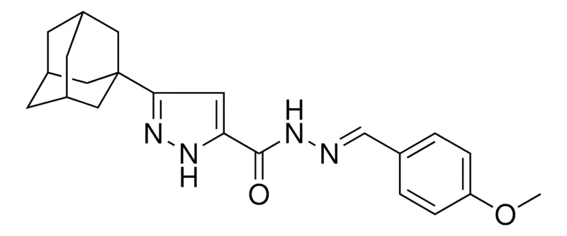 Sigma-Aldrich 5-ADAMANTAN-1-YL-2H-PYRAZOLE-3-CARBOXYLIC ACID (4-METHOXY-BENZYLIDENE)-HYDRAZIDE,AldrichCPR