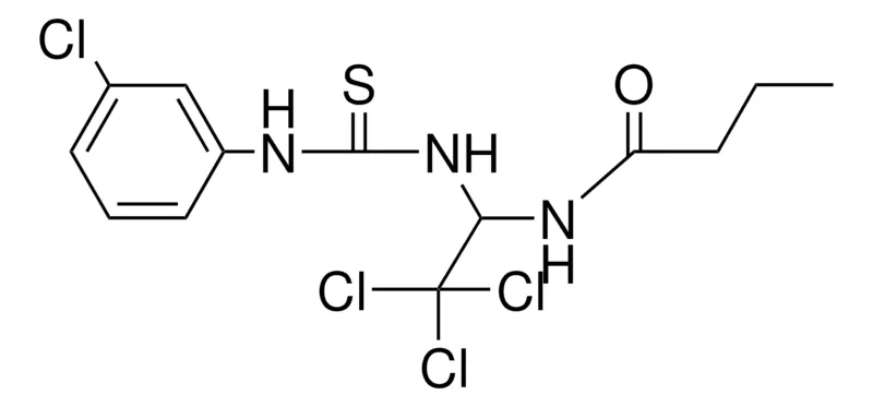 Sigma-Aldrich N-(2,2,2-TRICHLORO-1-(3-(3-CHLORO-PHENYL)-THIOUREIDO)-ETHYL)-BUTYRAMIDE，AldrichCPR