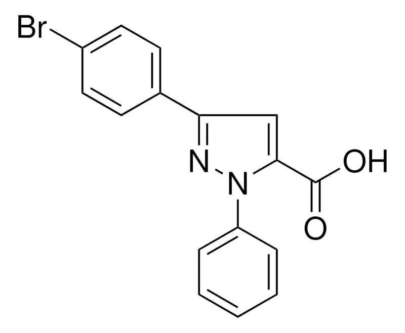 Sigma-Aldrich 3-(4-BROMOPHENYL)-1-PHENYL-1H-PYRAZOLE-5-CARBOXYLIC ACID,AldrichCPR