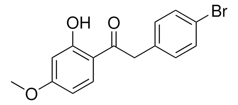 Sigma-Aldrich 2-(4-BROMOPHENYL)-1-(2-HYDROXY-4-METHOXYPHENYL)ETHANONE,AldrichCPR