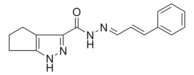Sigma-Aldrich 1,4,5,6-4H-CYCLOPENTAPYRAZOLE-3-CARBOXYLIC ACID (3-PHENYL-ALLYLIDENE)-HYDRAZIDE,AldrichCPR