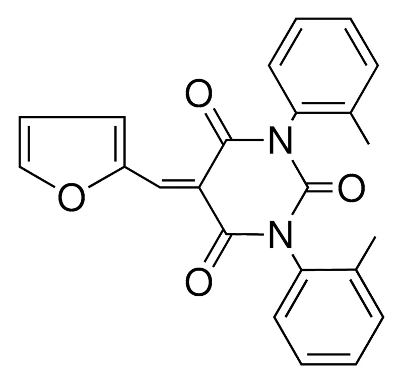 Sigma-Aldrich 5-FURAN-2-YLMETHYLENE-1,3-DI-O-TOLYL-PYRIMIDINE-2,4,6-TRIONE,AldrichCPR