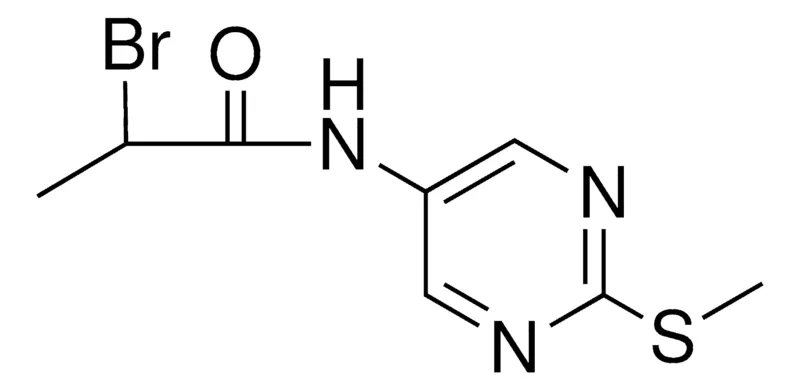Sigma-Aldrich 2-BROMO-N-(2-METHYLSULFANYL-PYRIMIDIN-5-YL)-PROPIONAMIDE,AldrichCPR