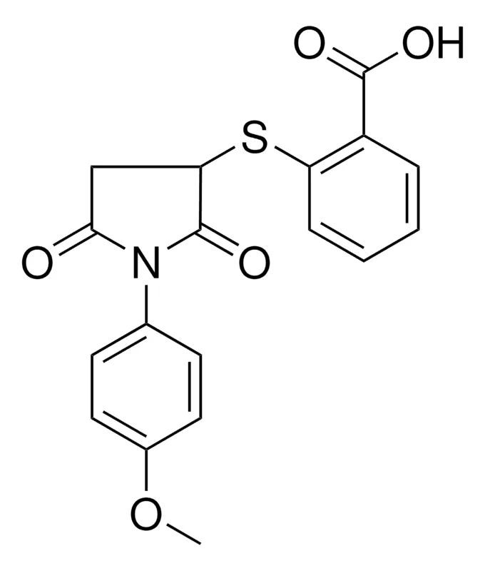 Sigma-Aldrich 2-(1-(4-METHOXY-PHENYL)-2,5-DIOXO-PYRROLIDIN-3-YLSULFANYL)-BENZOIC ACID,AldrichCPR