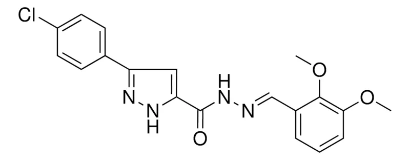 Sigma-Aldrich 5-(4-CL-PH)-2H-PYRAZOLE-3-CARBOXYLIC ACID (2,3-DIMETHOXY-BENZYLIDENE)-HYDRAZIDE,AldrichCPR