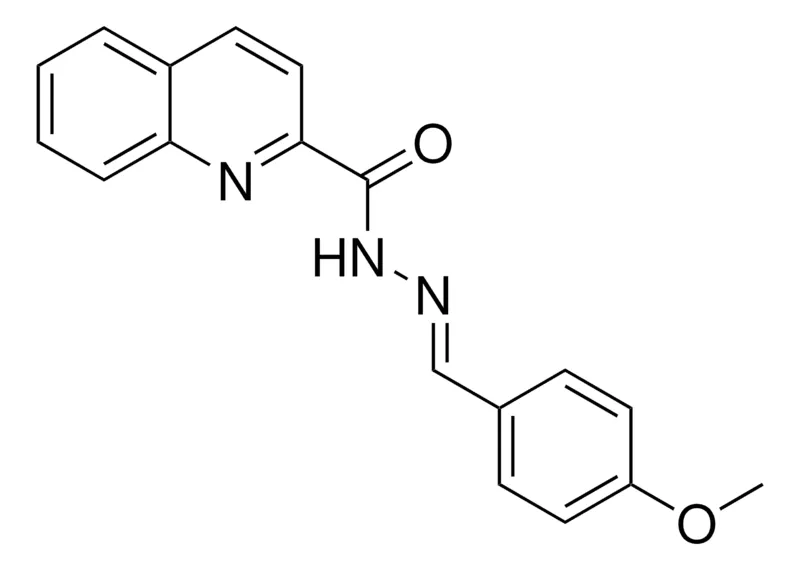 Sigma-Aldrich QUINOLINE-2-CARBOXYLIC ACID (4-METHOXY-BENZYLIDENE)-HYDRAZIDE,AldrichCPR