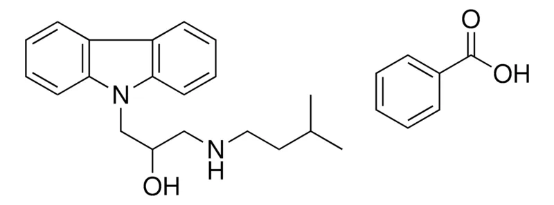 Sigma-Aldrich 1-CARBAZOL-9-YL-3-(3-METHYL-BUTYLAMINO)-PROPAN-2-OL, BENZOATE，AldrichCPR