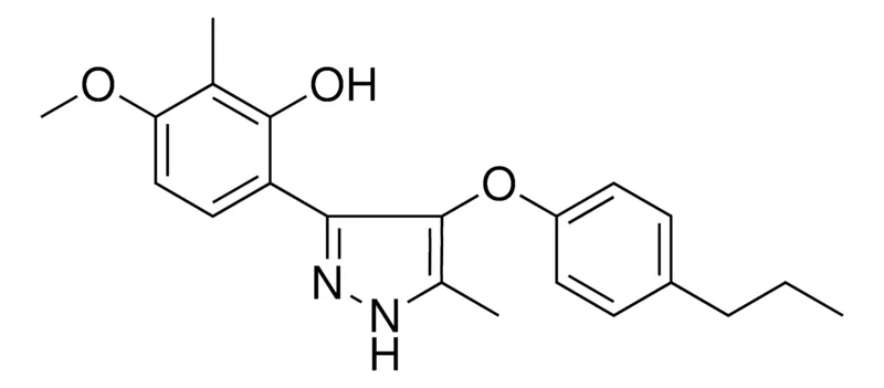 Sigma-Aldrich 3-METHOXY-2-METHYL-6-(5-METHYL-4-(4-PROPYL-PHENOXY)-1H-PYRAZOL-3-YL)-PHENOL,AldrichCPR