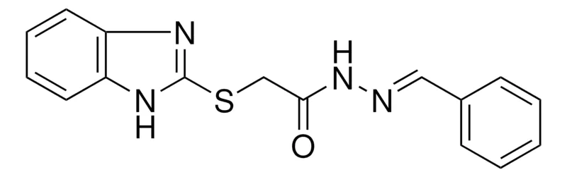 Sigma-Aldrich 2-(1H-BENZOIMIDAZOL-2-YLSULFANYL)-ACETIC ACID BENZYLIDENE-HYDRAZIDE,AldrichCPR