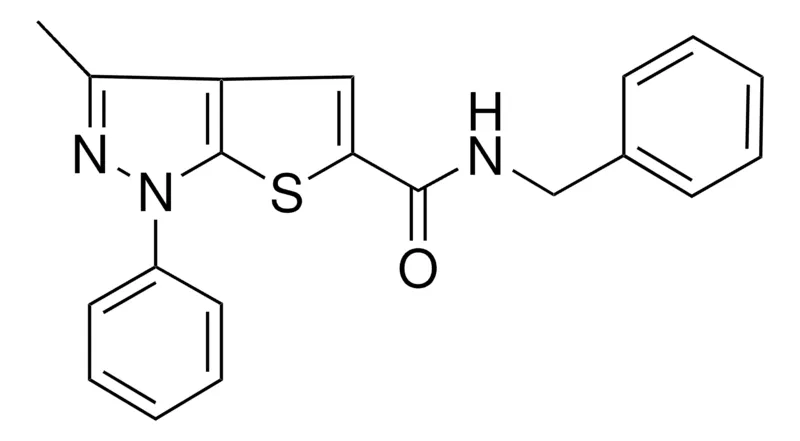 Sigma-Aldrich N-BENZYL-3-METHYL-1-PHENYL-1H-THIENO(2,3-C)PYRAZOLE-5-CARBOXAMIDE,AldrichCPR