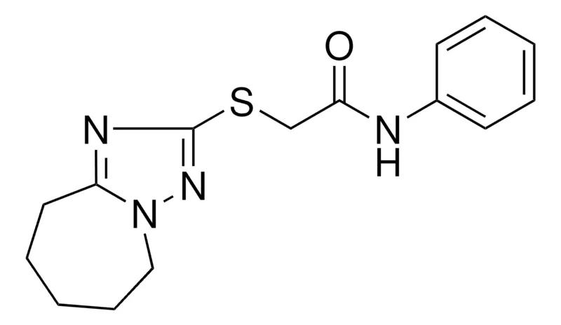 Sigma-Aldrich N-PH-2-(6,7,8,9-TETRAHYDRO-5H-(1,2,4)TRIAZOLO(1,5-A)AZEPIN-2-YLTHIO)ACETAMIDE,AldrichCPR