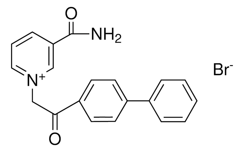 Sigma-Aldrich 1-(2-BIPHENYL-4-YL-2-OXO-ETHYL)-3-CARBAMOYL-PYRIDINIUM, BROMIDE,AldrichCPR