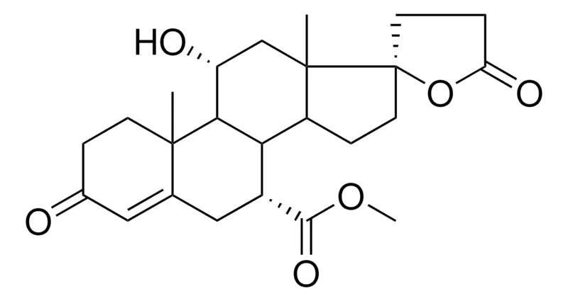 Sigma-Aldrich (2'R,7R,11R)-METHYL 11-HYDROXY-10,13-DIMETHYL-3,5'-DIOXO-1,2,3,4',5',6,7,8,9,10,11,12,13,14,15,16-HEXADECAHYDRO-3'H-SPIRO[CYCLOPENTA[A]PHENANTHRENE-17,2'-FURAN]-7-CARBOXYLATE，AldrichCPR