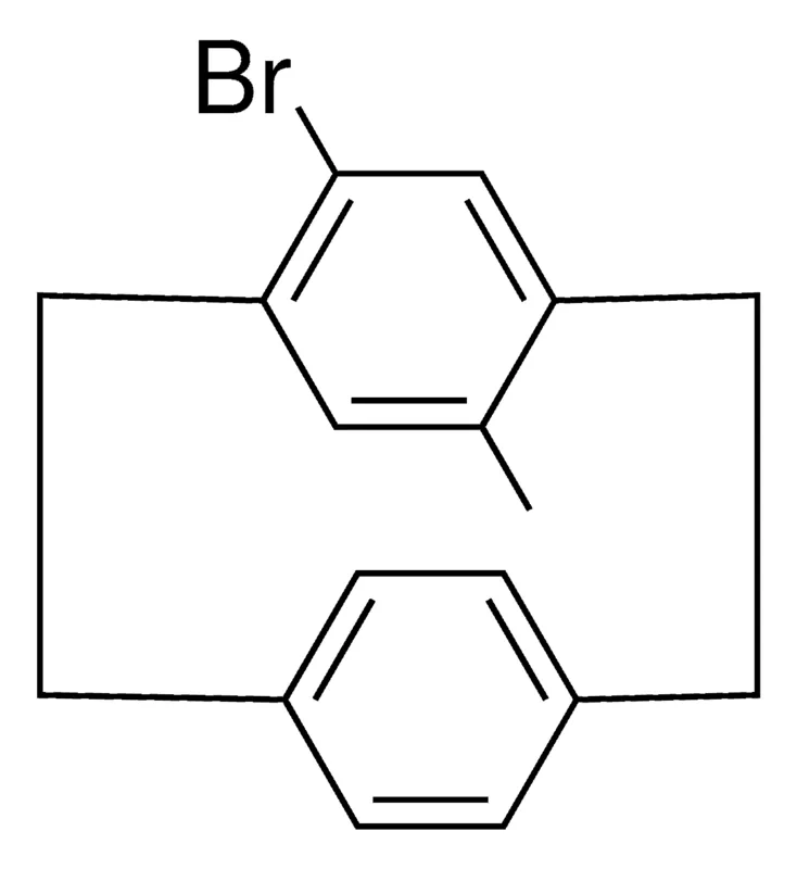 Sigma-Aldrich 5-BR-15-ME-TRICYCLO(8.2.2.2(4,7))HEXADECA-1(13),4(16),5,7(15),10(14),11-HEXAENE,AldrichCPR