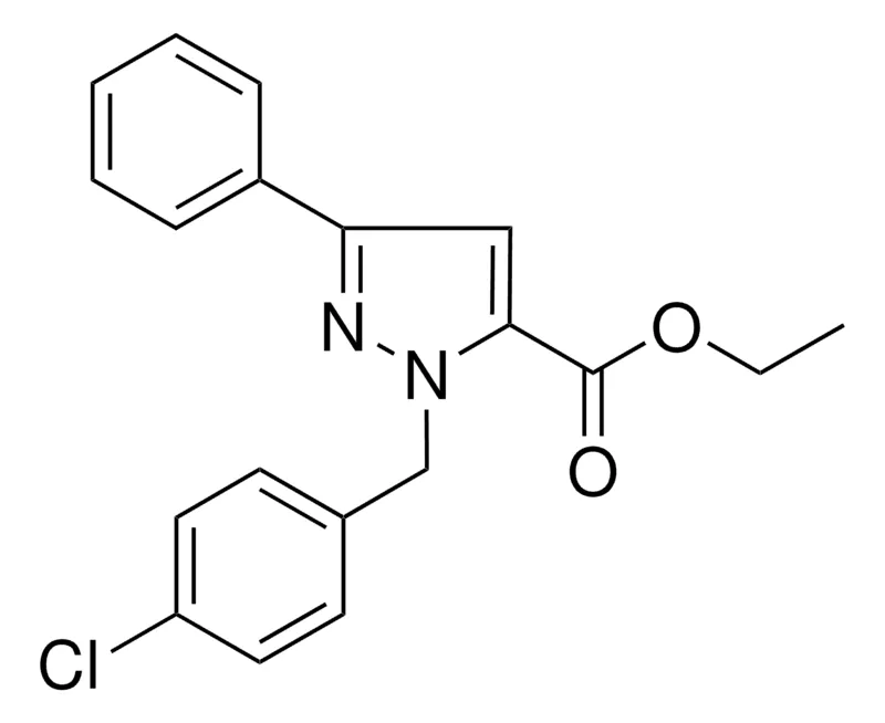 Sigma-Aldrich ETHYL 1-(4-CHLOROBENZYL)-3-PHENYL-1H-PYRAZOLE-5-CARBOXYLATE,AldrichCPR