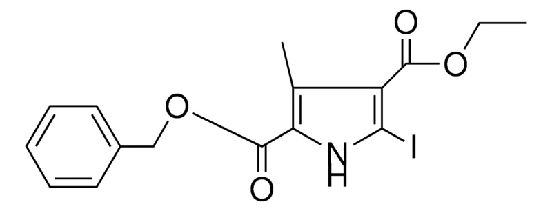 Sigma-Aldrich 5-IODO-3-METHYL-1H-PYRROLE-2,4-DICARBOXYLIC ACID 2-BENZYL ESTER 4-ETHYL ESTER，AldrichCPR
