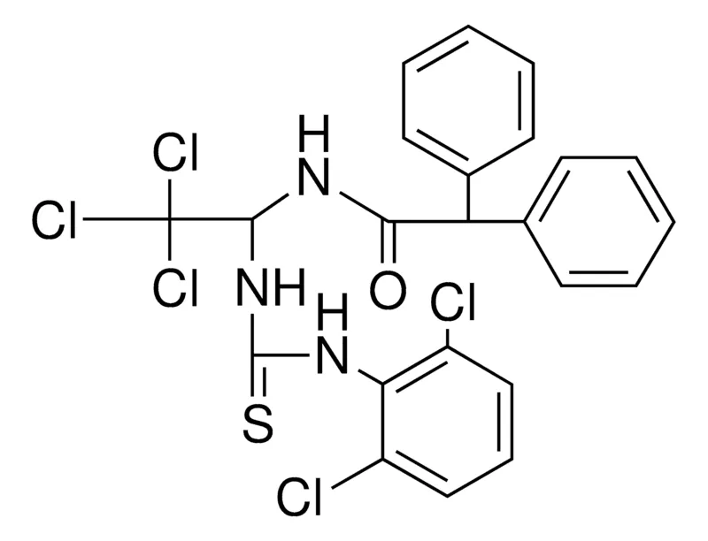 Sigma-Aldrich 2,2-DIPHENYL-N-(2,2,2-TRICHLORO-1-(3-(2,6-DICHLORO-PH)-THIOUREIDO)-ET)-ACETAMIDE,AldrichCPR