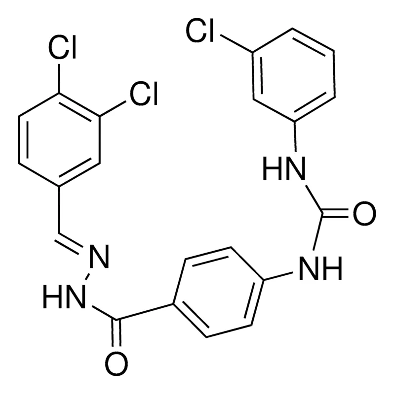 Sigma-Aldrich 4-(3-(3-CHLOROPHENYL)UREIDO)BENZOIC (3,4-DICHLOROBENZYLIDENE)HYDRAZIDE,AldrichCPR