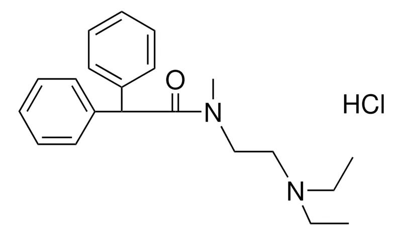 Sigma-Aldrich N-(2-(DIETHYLAMINO)ETHYL)-2,2-DIPHENYL-N-METHYLACETAMIDE HYDROCHLORIDE，AldrichCPR