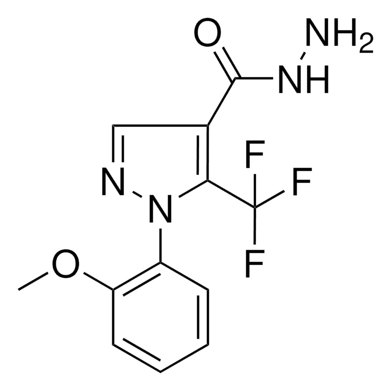 Sigma-Aldrich 1-(2-METHOXYPHENYL)-5-(TRIFLUOROMETHYL)-1H-PYRAZOLE-4-CARBOHYDRAZIDE,AldrichCPR